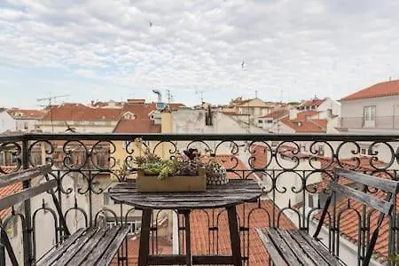 Lägenhet Lisbon Lookout Penthouse Center Bairro Alto Chiado *